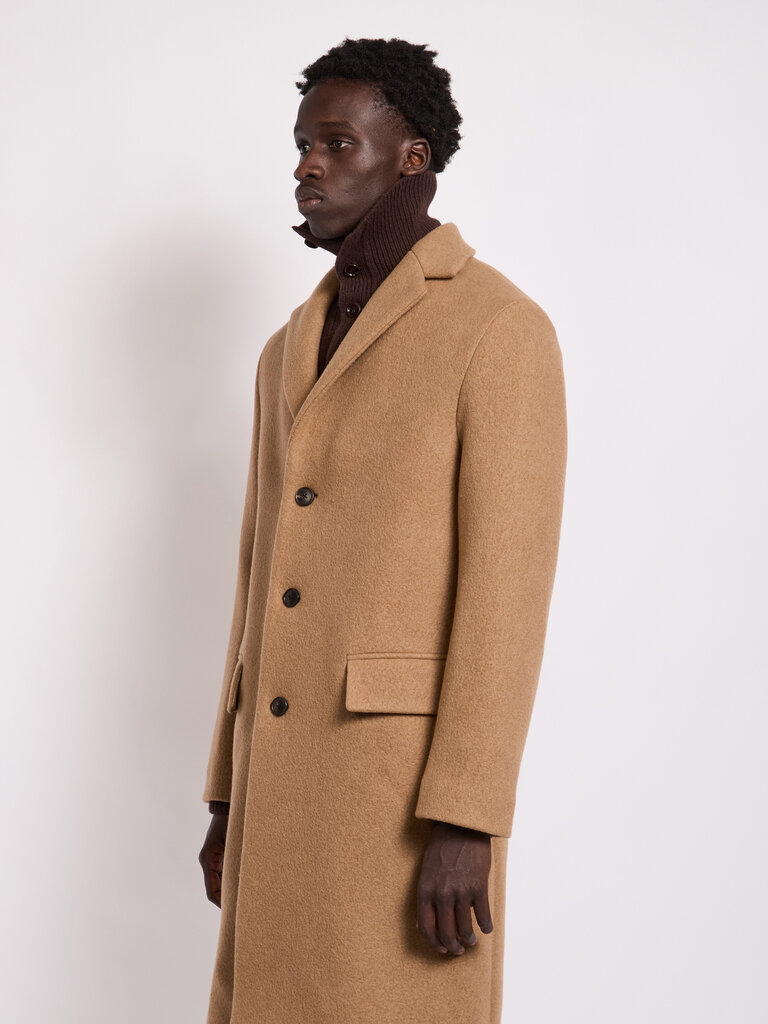 Dries Van Noten Manteau Rustic Camel