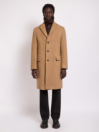 Dries Van Noten Manteau Rustic Camel