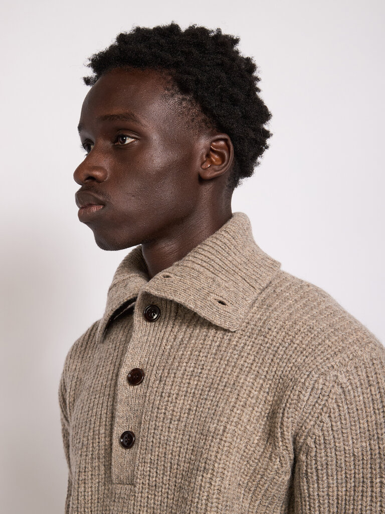 Dries Van Noten Grey Mudra Sweater
