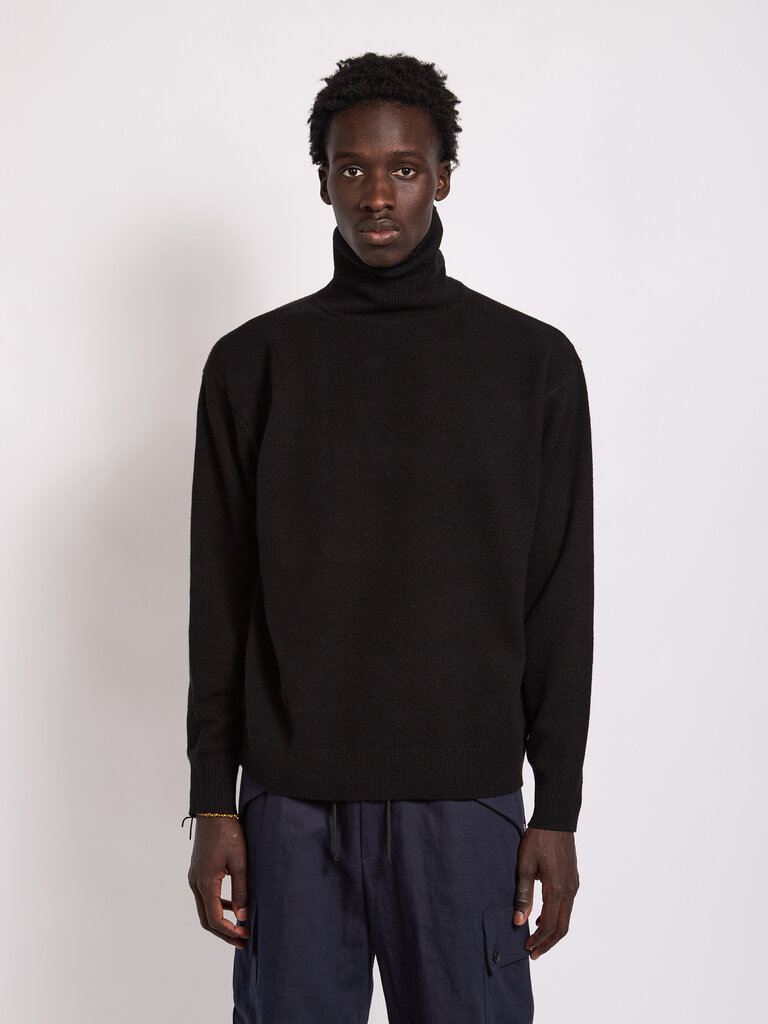 Dries Van Noten Black Muzo Sweater