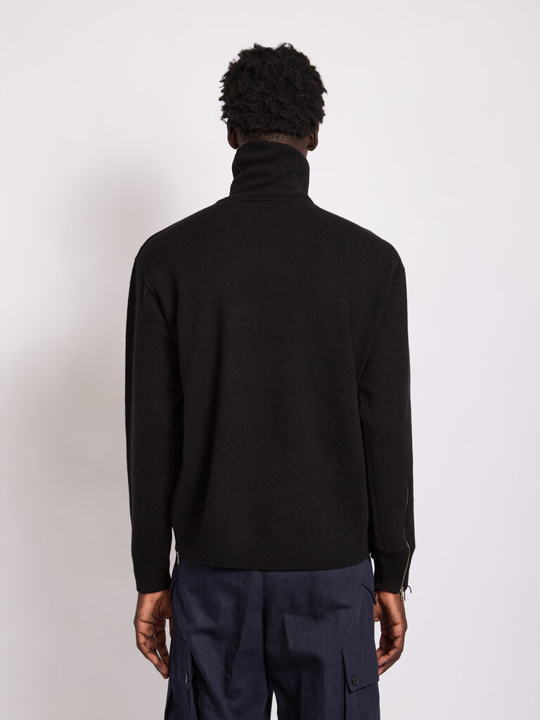 Dries Van Noten Black Muzo Sweater