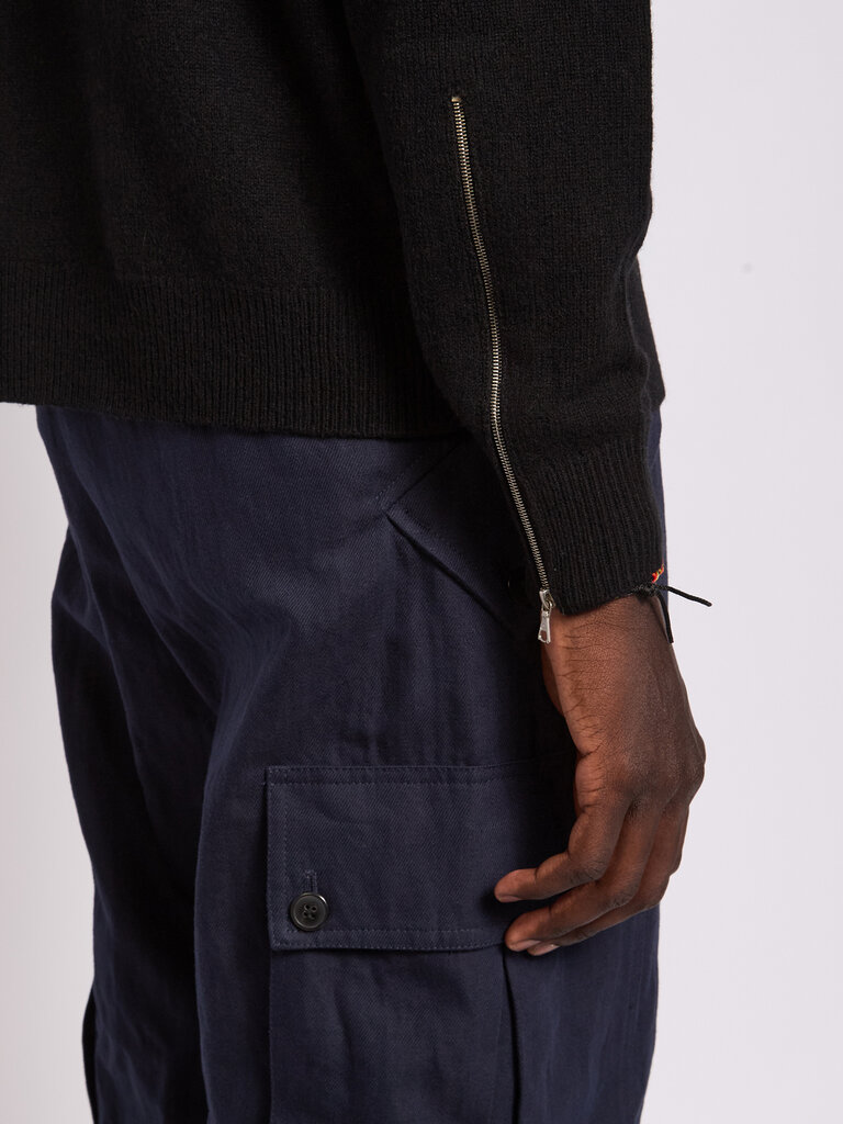 Dries Van Noten Pull Muzo Noir