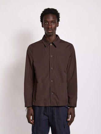 Dries Van Noten Chemise Callop  Brun Foncé