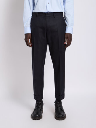 Dries Van Noten Navy Philip Pants Dries Van Noten Navy Philip Pants