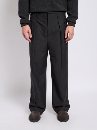 Lemaire Grey Pleated Pants
