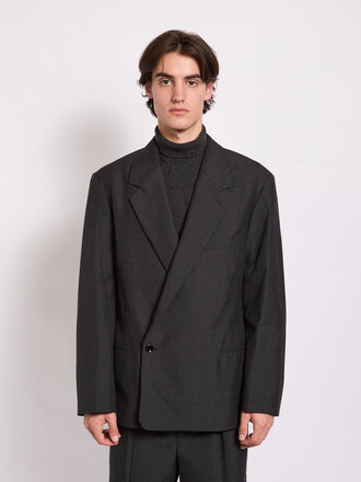Lemaire Grey Maxi DB Jacket Lemaire Grey Maxi DB Jacket