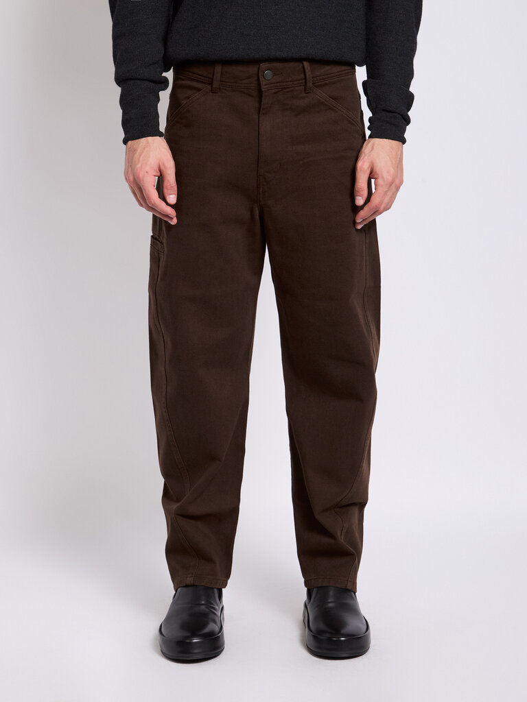 Lemaire Pantalon Twisted Workwear Espresso