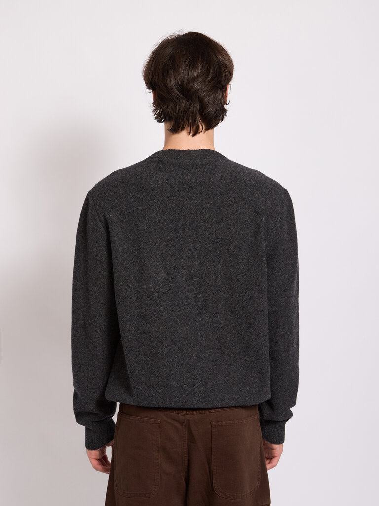 Lemaire Chandail Crew Neck Anthracite