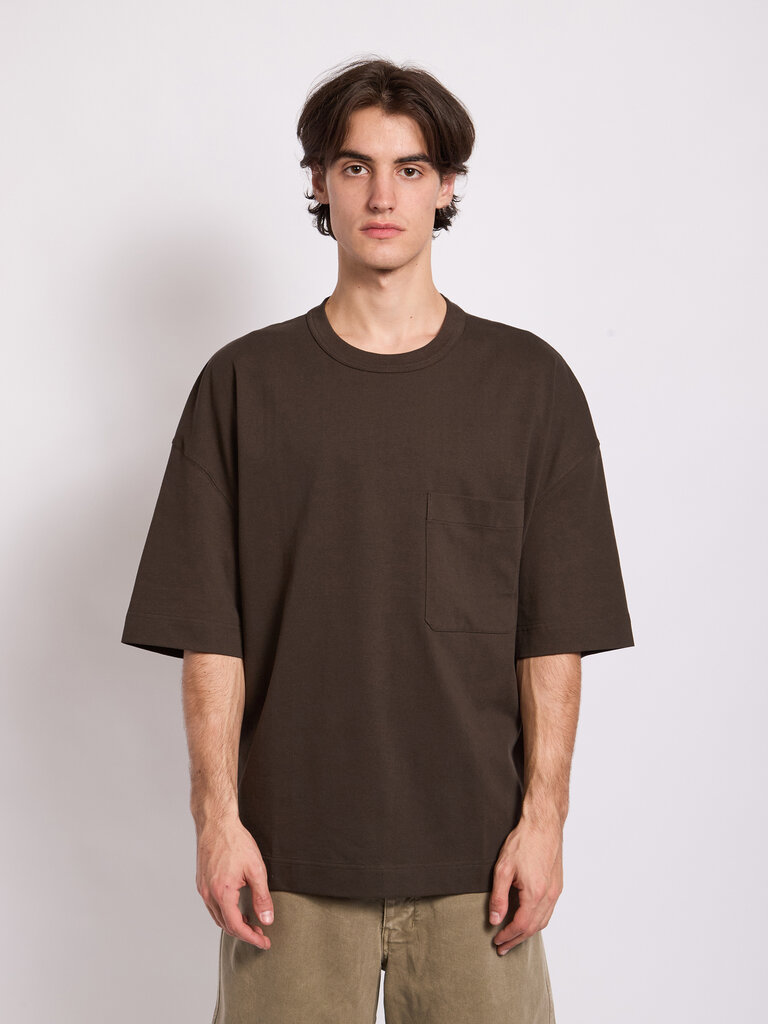 Lemaire T-Shirt Short Sleeve Espresso