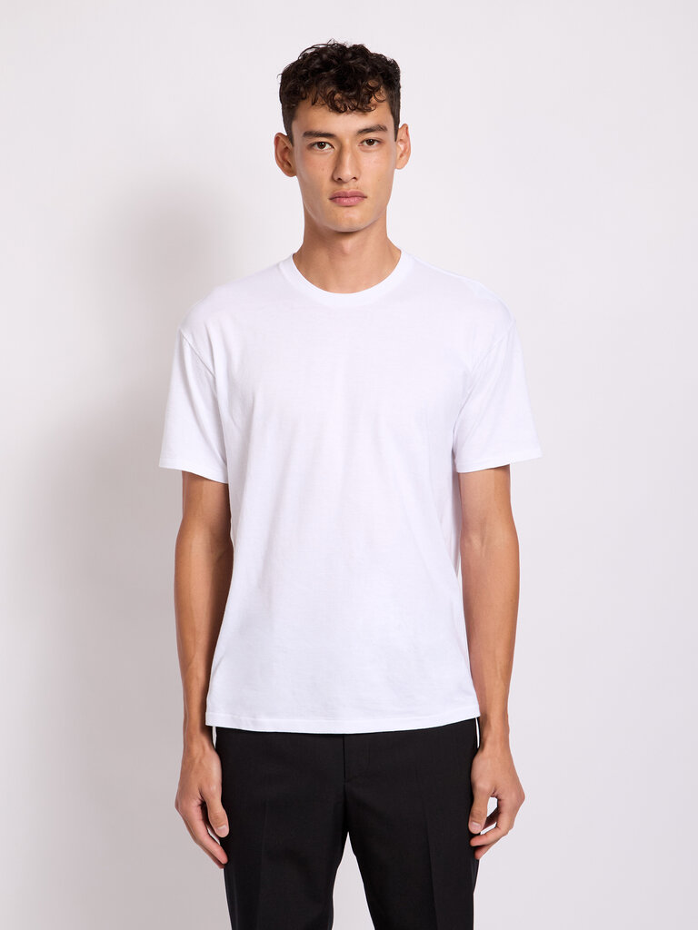 Auralee T-Shirt Seamless Blanc