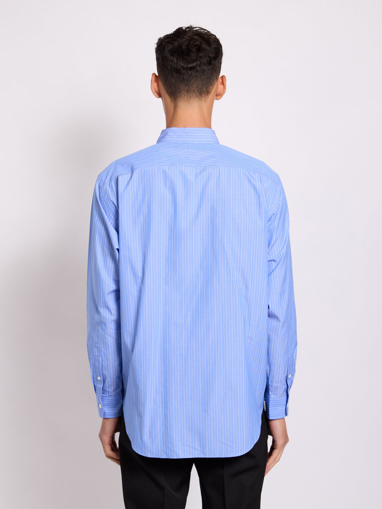 Auralee Chemise Sax Bleu