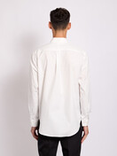 Auralee: White High Count Finx Ox Shirt | Men's Designer Clothes