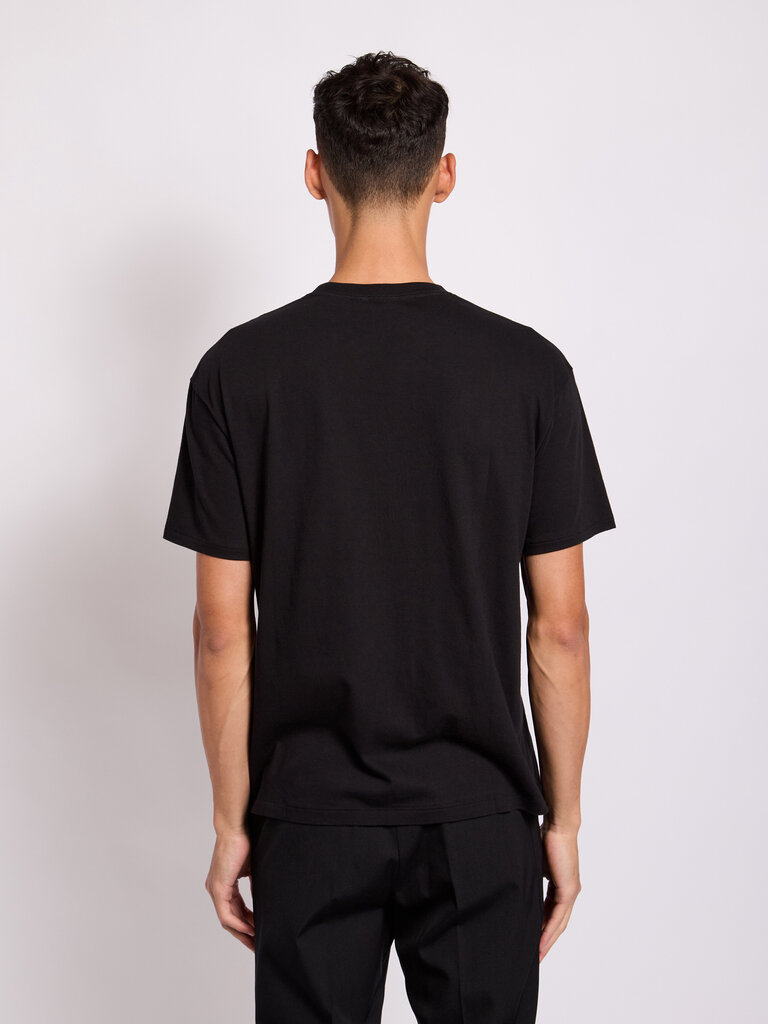 Auralee Black Seamless T-Shirt