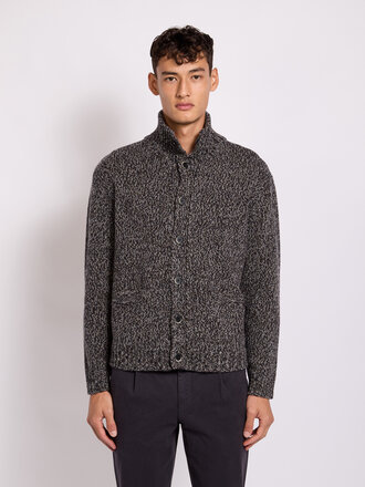 Barena Black Barboton Cardigan