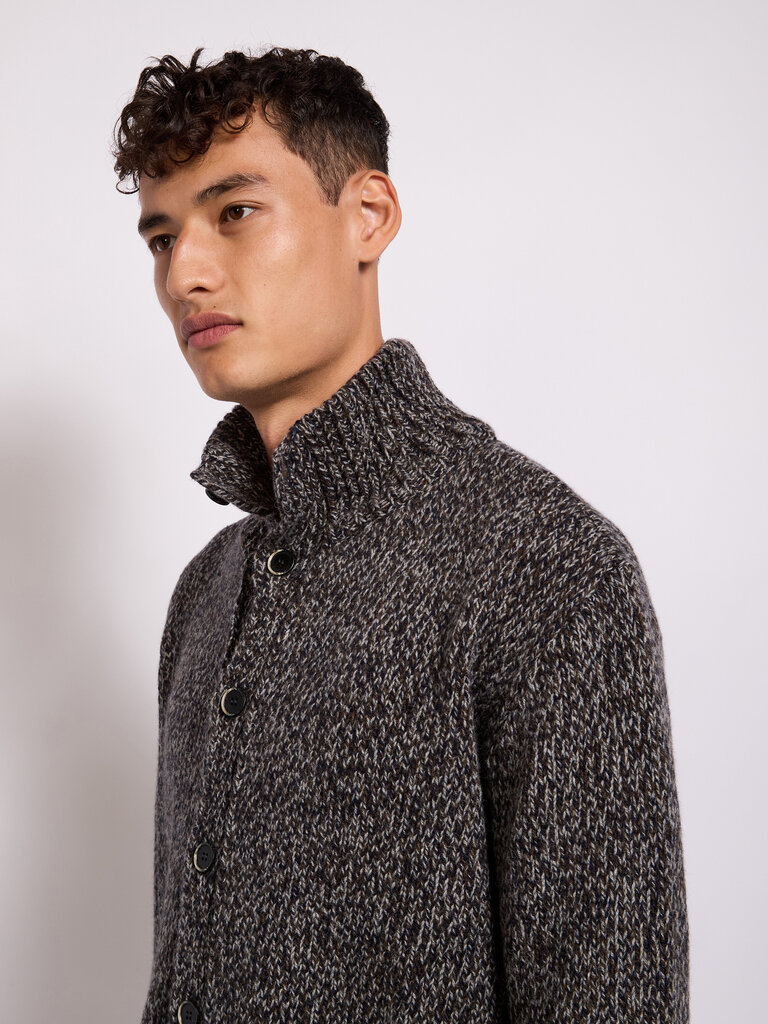 Barena Cardigan Barboton Noir