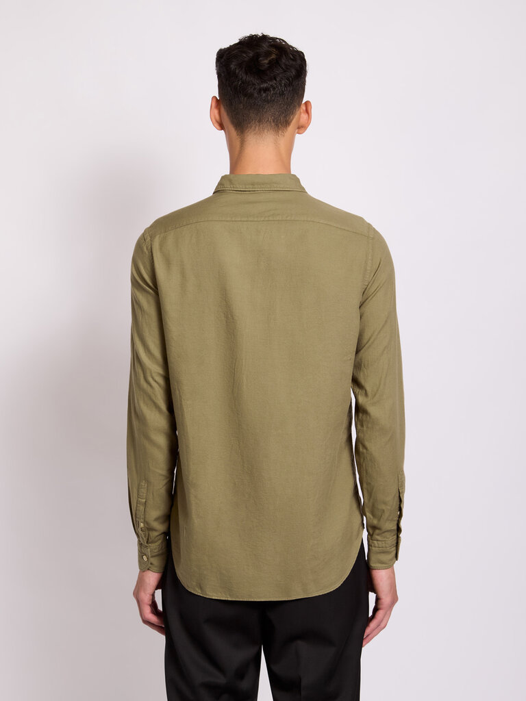 Boglioli Chemise Garment Khaki