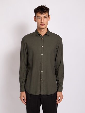 Boglioli Green Garment Shirt