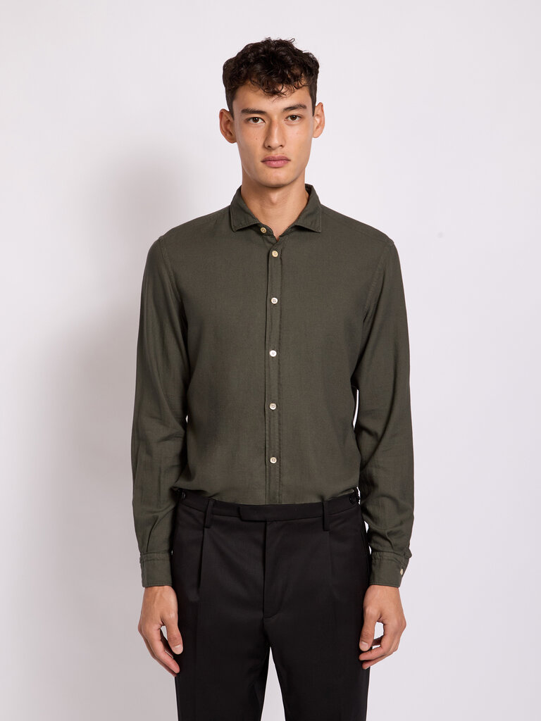 Boglioli Chemise Garment Verte