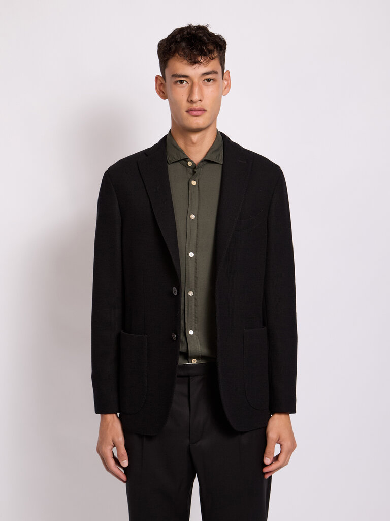 Boglioli Veste Hopsack Noir