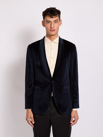 Boglioli Navy Tuxedo Jacket