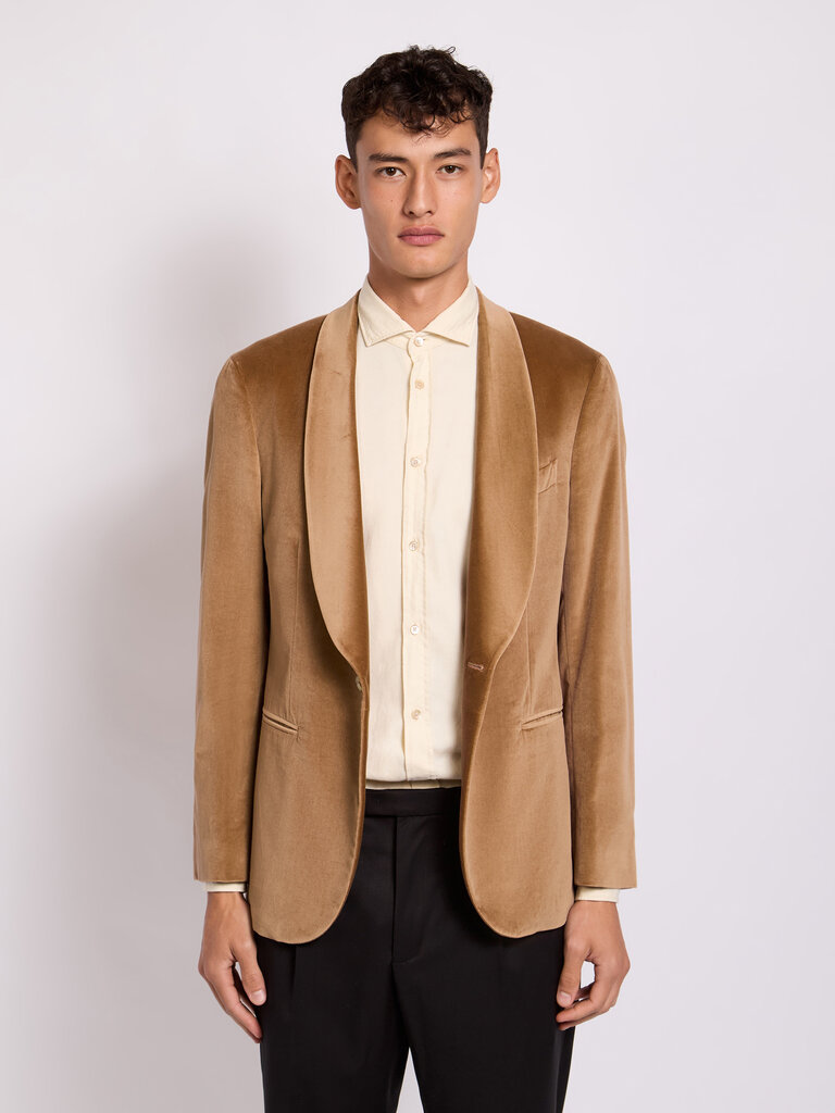 Boglioli Beige Tuxedo Jacket