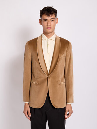 Boglioli Beige Tuxedo Jacket