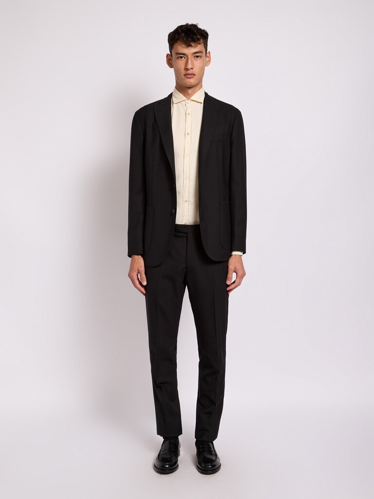 Boglioli Costume Laine Vierge Noir