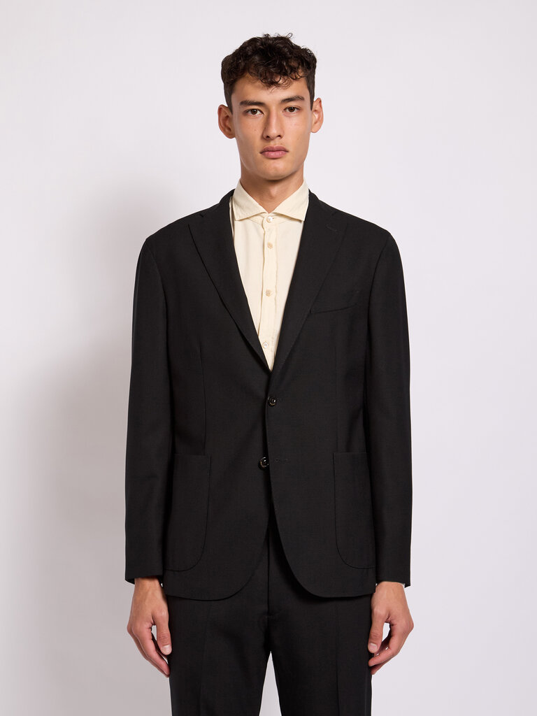 Boglioli Costume Laine Vierge Noir