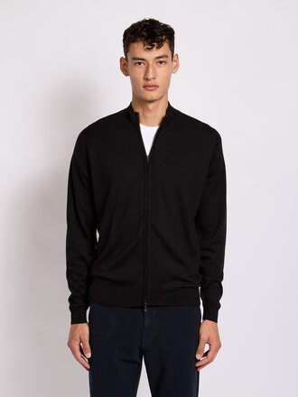 John Smedley Black Claygate Sweater