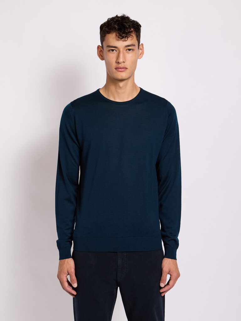 John Smedley Chandail Lundy Orion Green