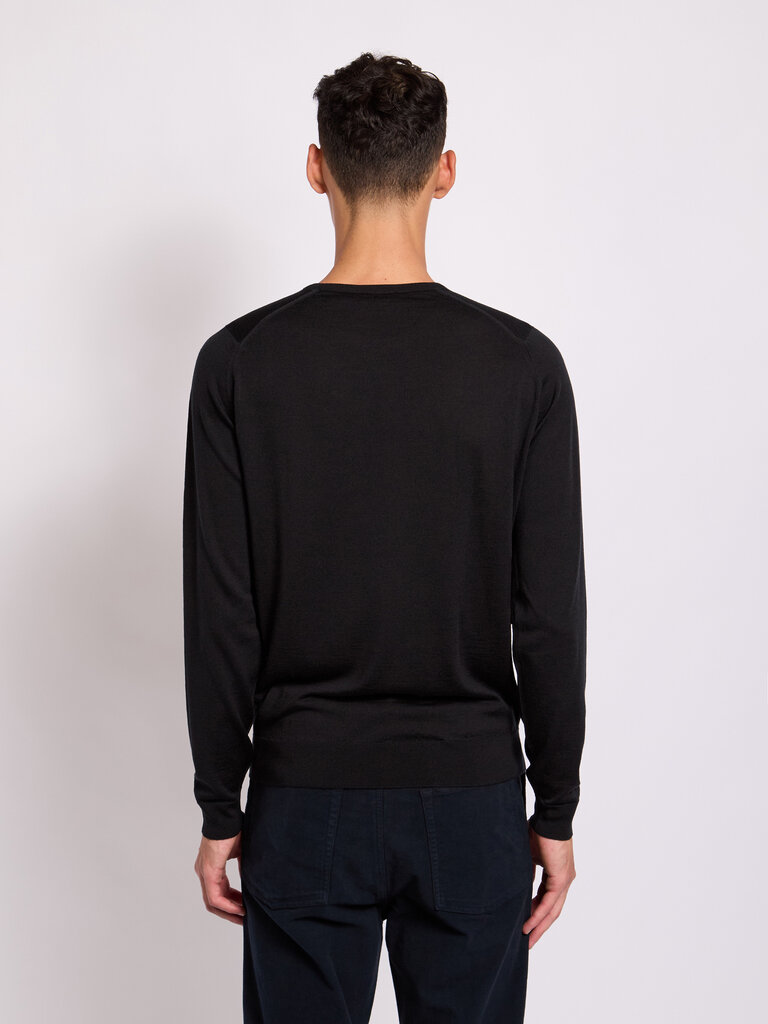 John Smedley Chandail Lundy Noir