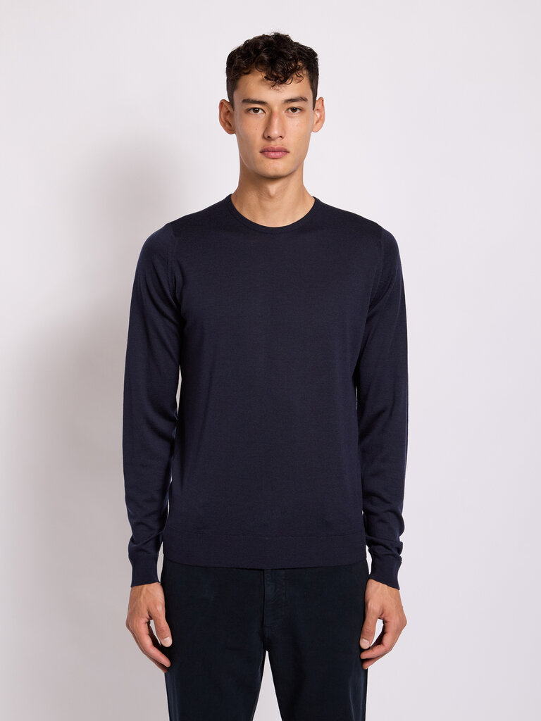 John Smedley Chandail Lundy Midnight