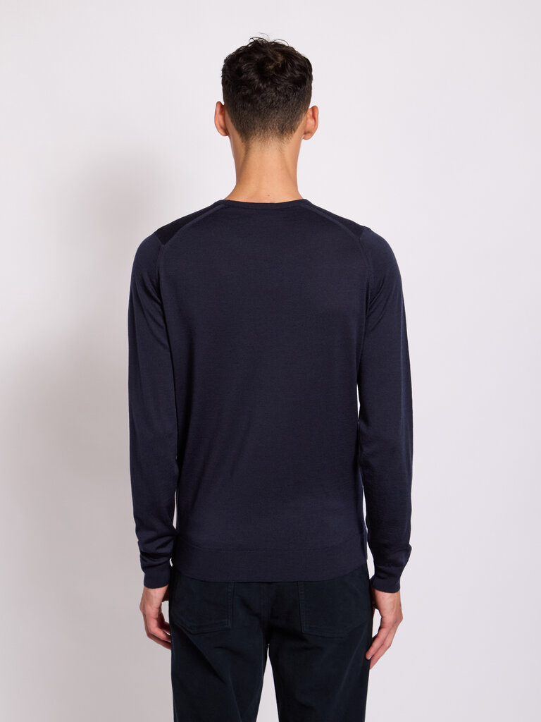 John Smedley Chandail Lundy Midnight