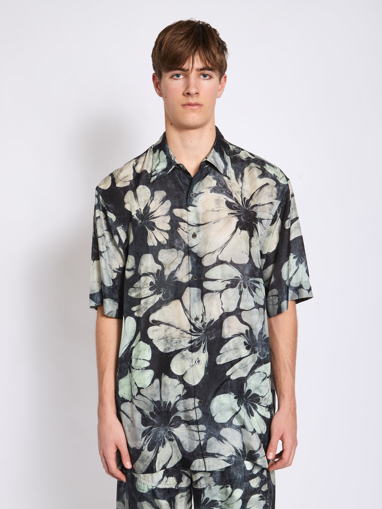 Dries Van Noten Chemise Cassidye Verte