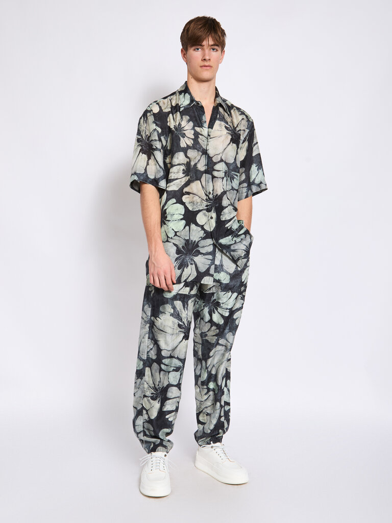 Dries Van Noten Chemise Cassidye Verte