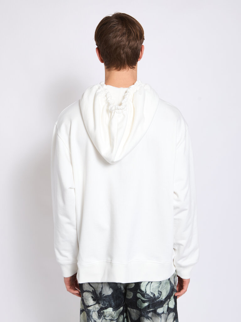 Dries Van Noten Chandail Haxel Blanc Cassé