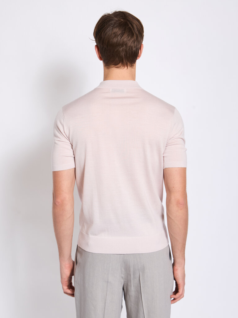 Dries Van Noten Light Rose Murice Polo