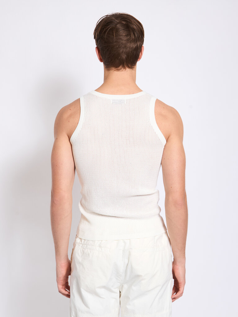 Dries Van Noten Camisole Merit Blanc