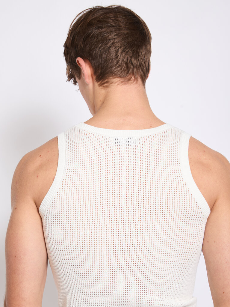 Dries Van Noten Camisole Merit Blanc