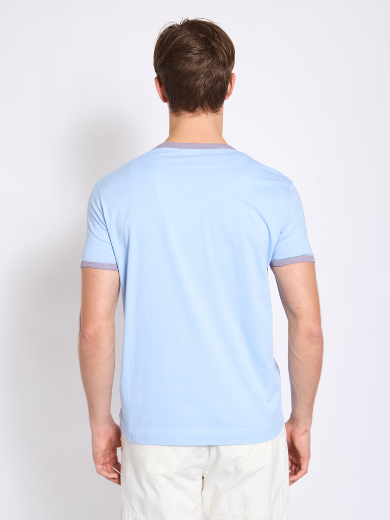 Dries Van Noten T-Shirt Helm Bleu