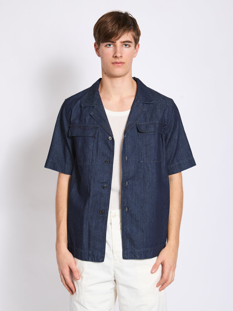 Dries Van Noten Chemise Cameron Indigo