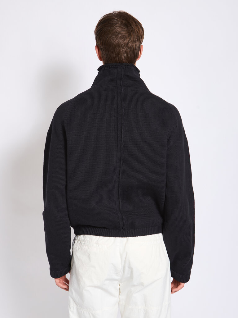 Dries Van Noten Chandail Mertona Noir