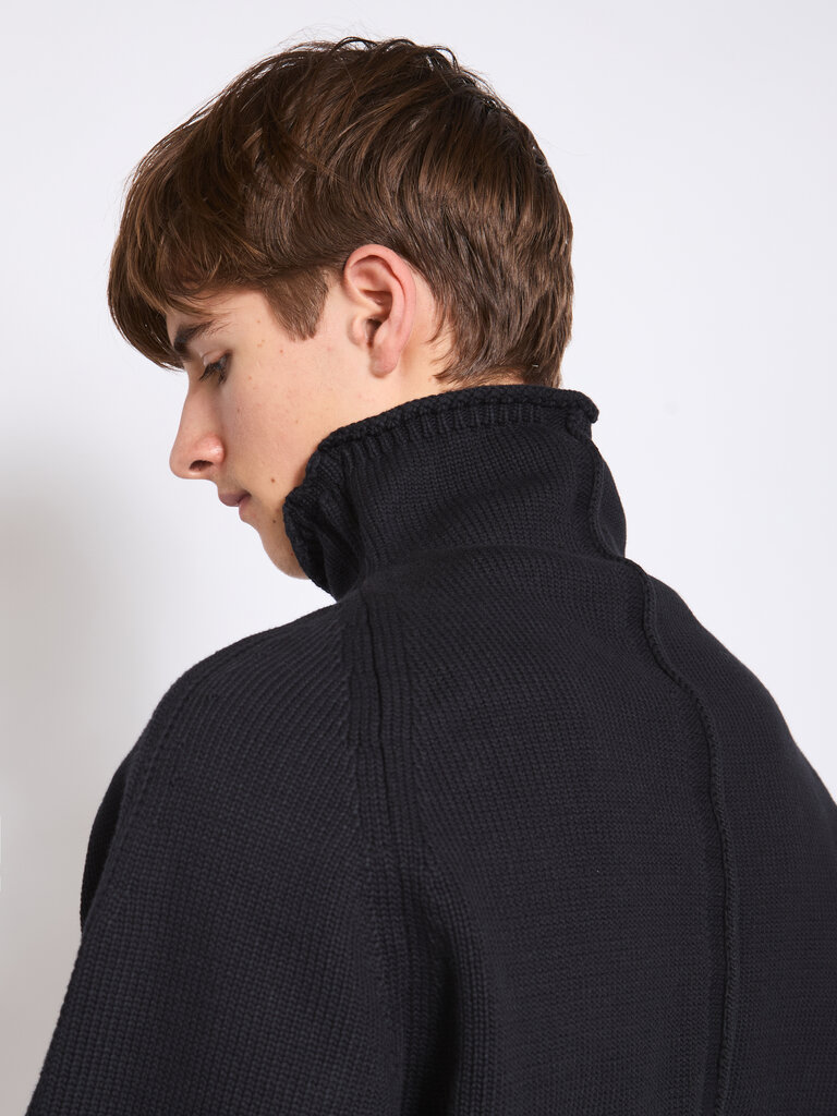 Dries Van Noten Chandail Mertona Noir