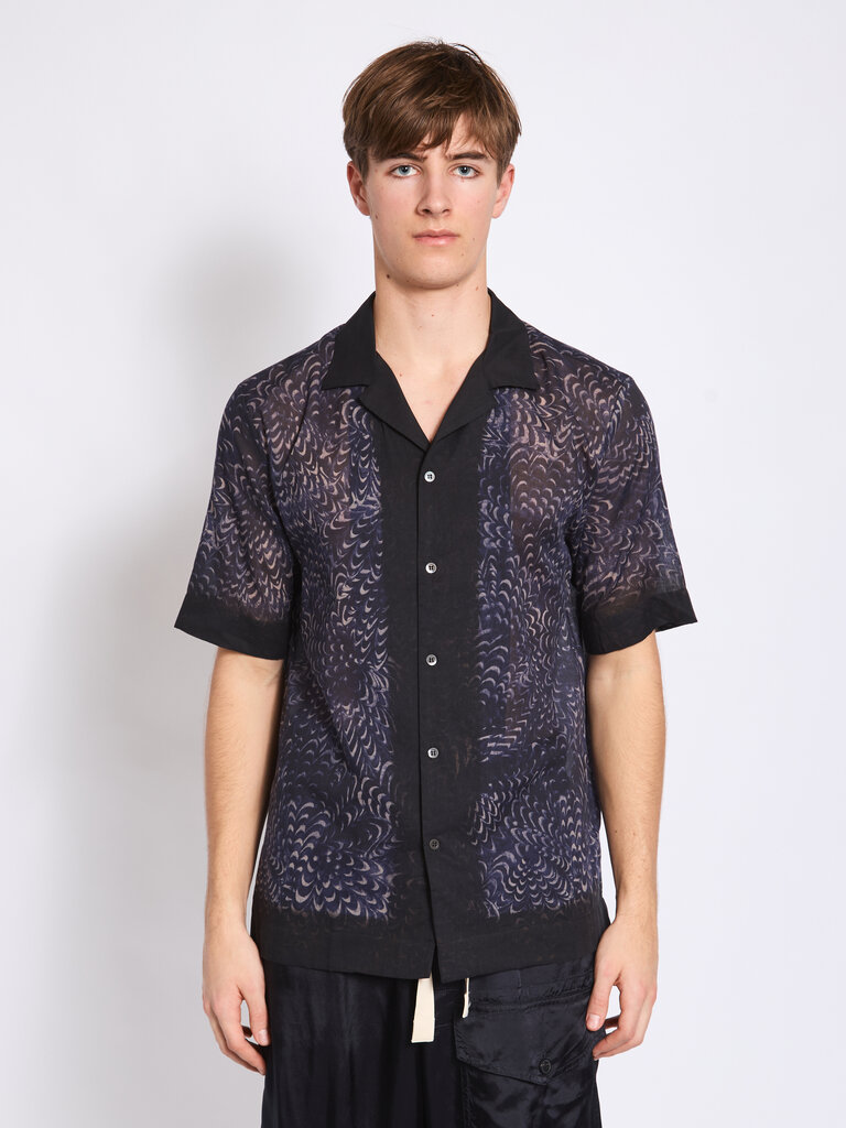 Dries Van Noten Chemise Carltone Marine