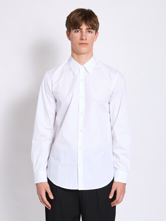 Dries Van Noten Chemise Curles Blanche