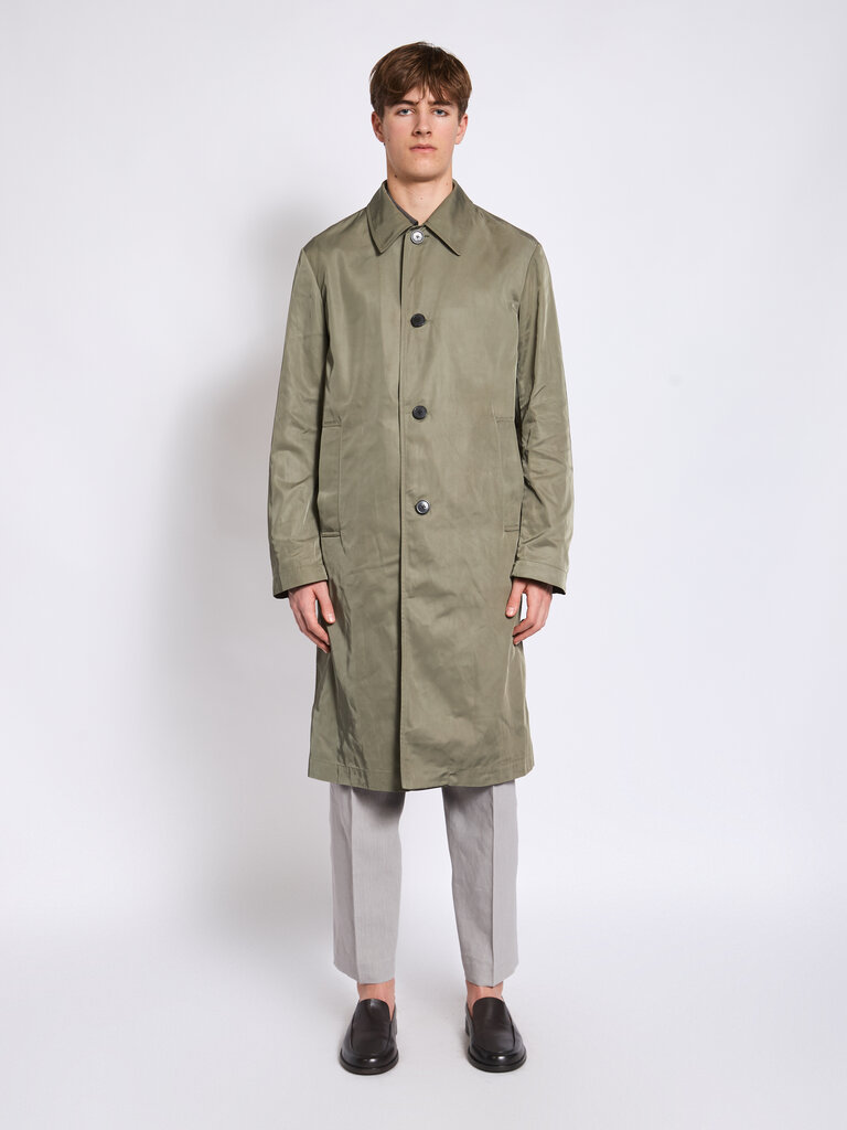 Dries Van Noten Kaki Rankles Coat
