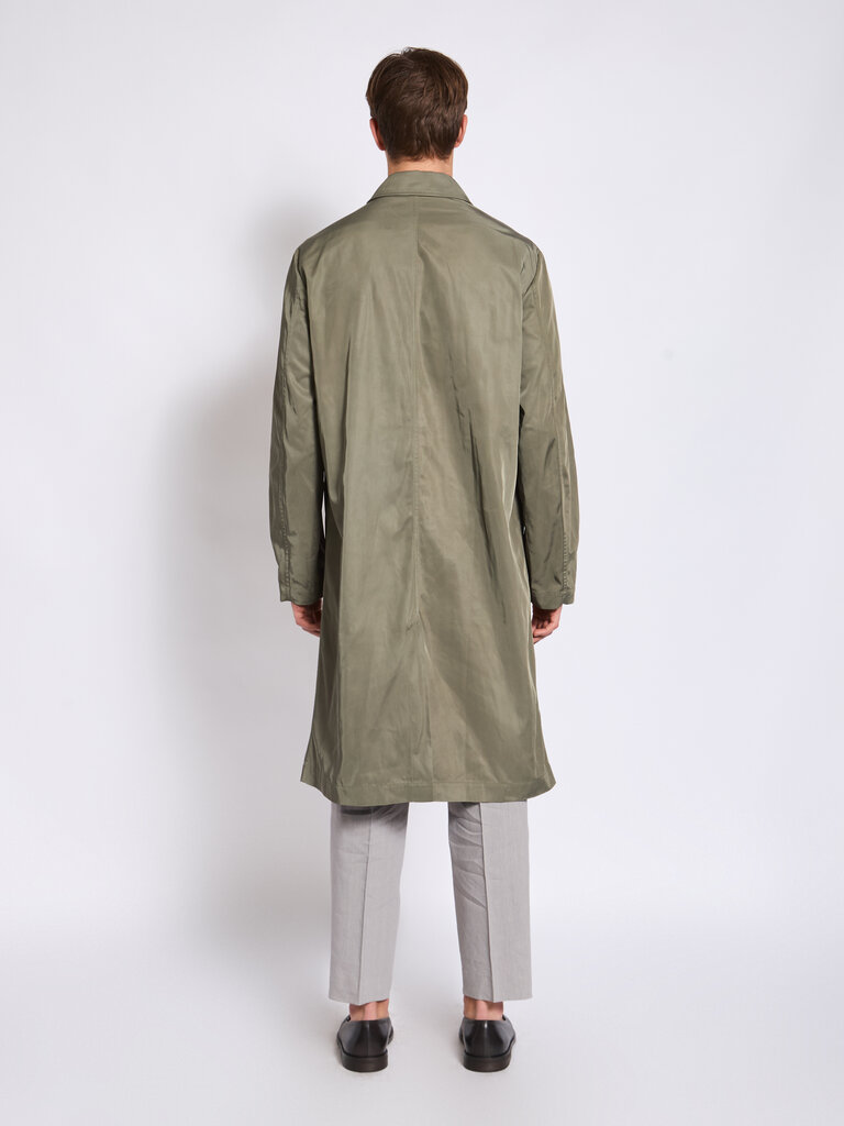 Dries Van Noten Kaki Rankles Coat