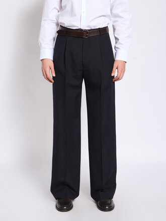 Dries Van Noten Navy Penrud Pants Dries Van Noten Navy Penrud Pants
