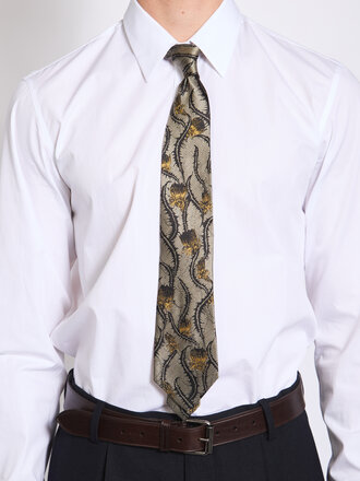 Dries Van Noten Cement 1902 Tie