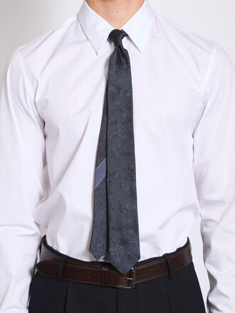 Dries Van Noten Dark Navy 1909 Tie